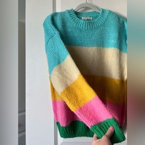 Spring Colorblock Sweater